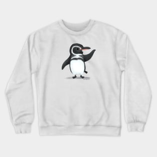 Galapagos Penguin Crewneck Sweatshirt